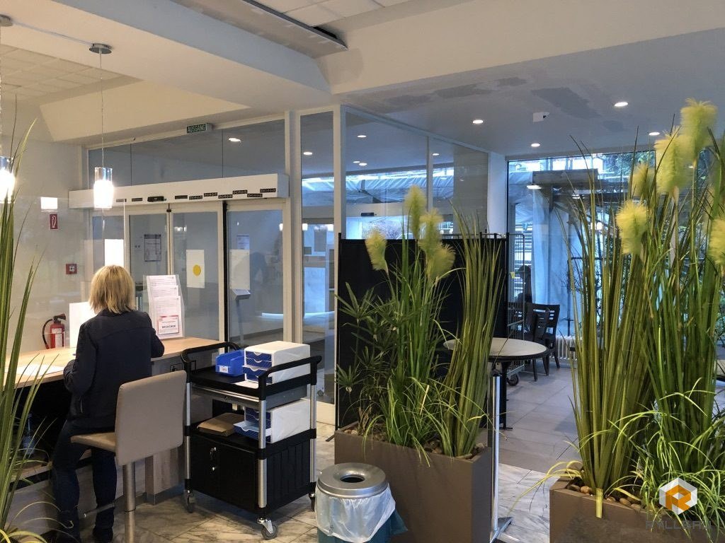 Krankenhaus Empfang – Vorher